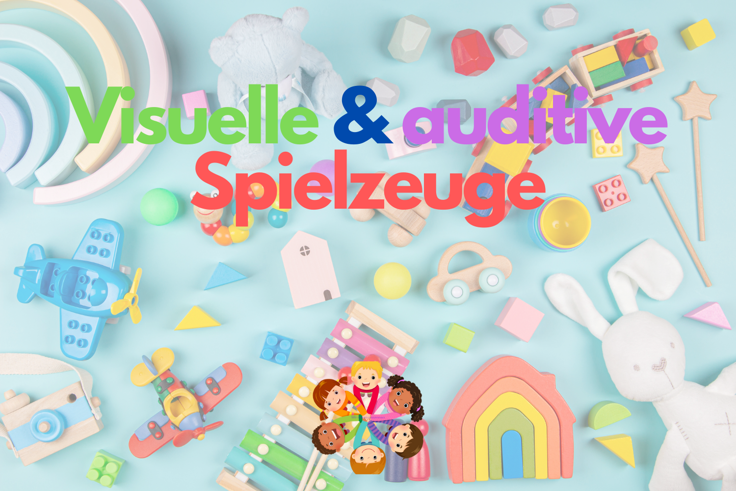 Visuelle auditive Spielzeuge