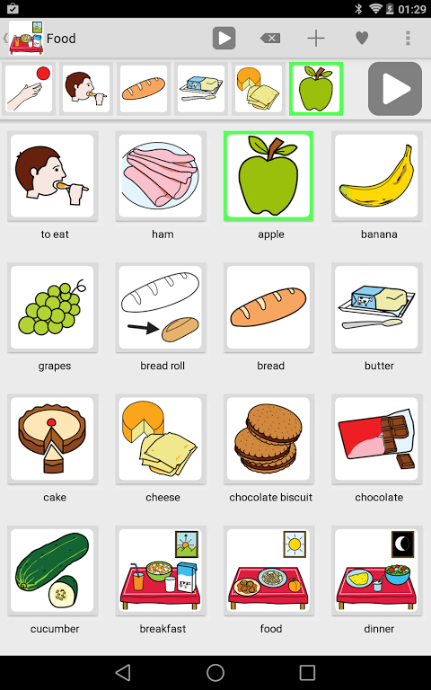 Apps für autistische Kinder 4 LetMeTalk App